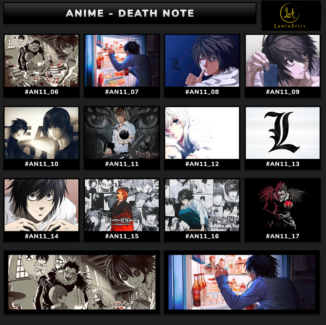 Catálogo Death Note