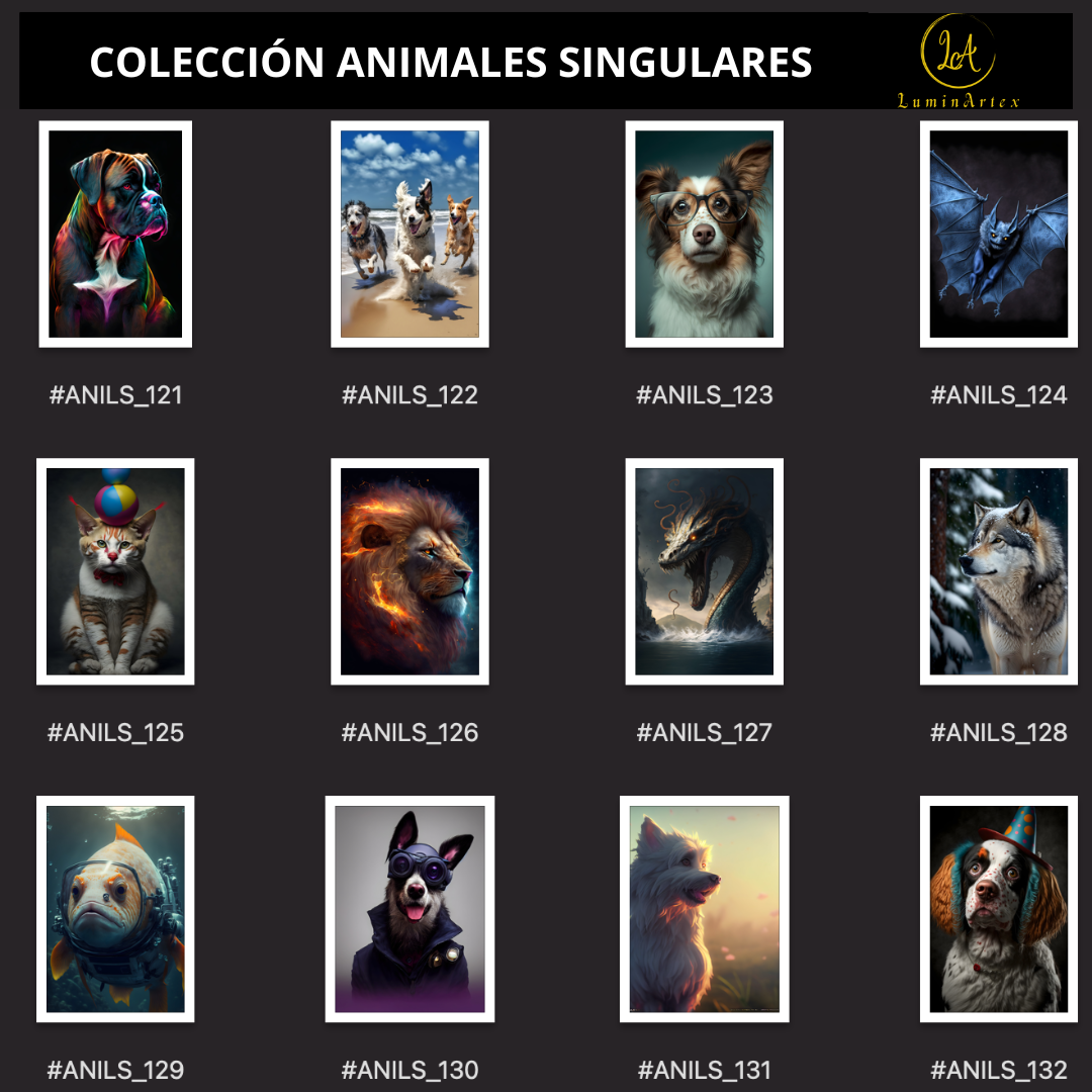 Catálogo Animales Singulares