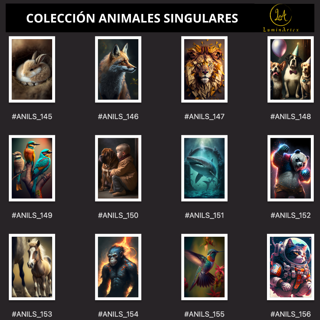 Catálogo Animales Singulares