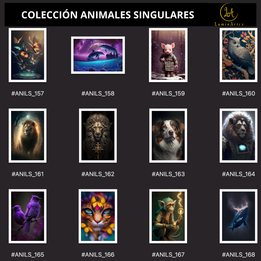 Catálogo Animales Singulares