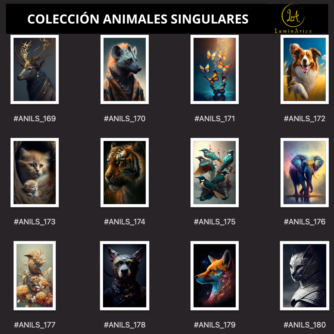 Catálogo Animales Singulares