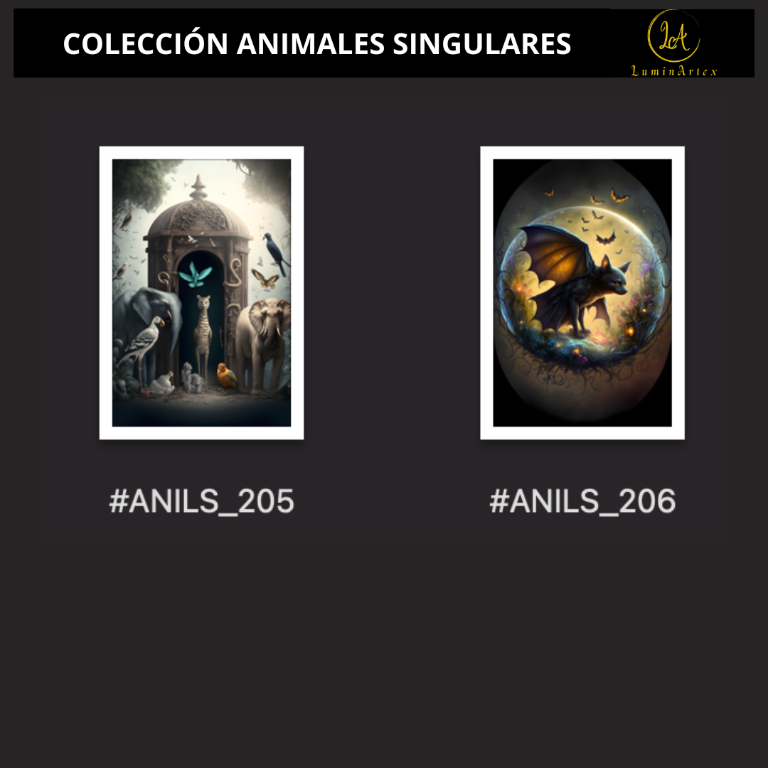 Catálogo Animales Singulares