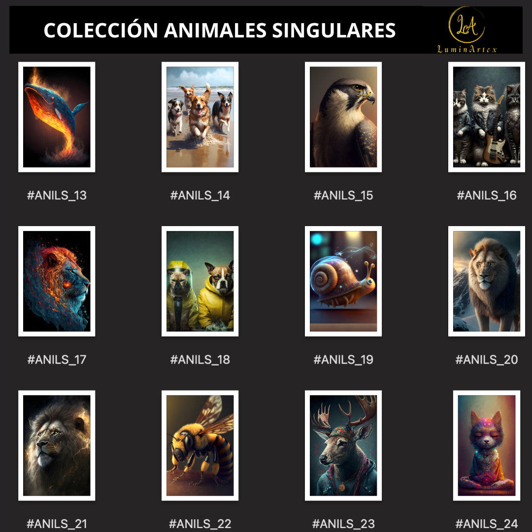 Catálogo Animales Singulares