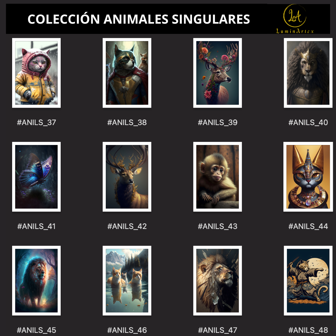 Catálogo Animales Singulares