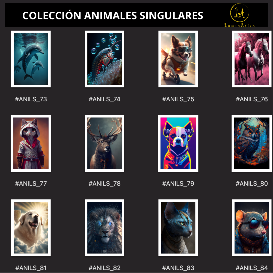 Catálogo Animales Singulares