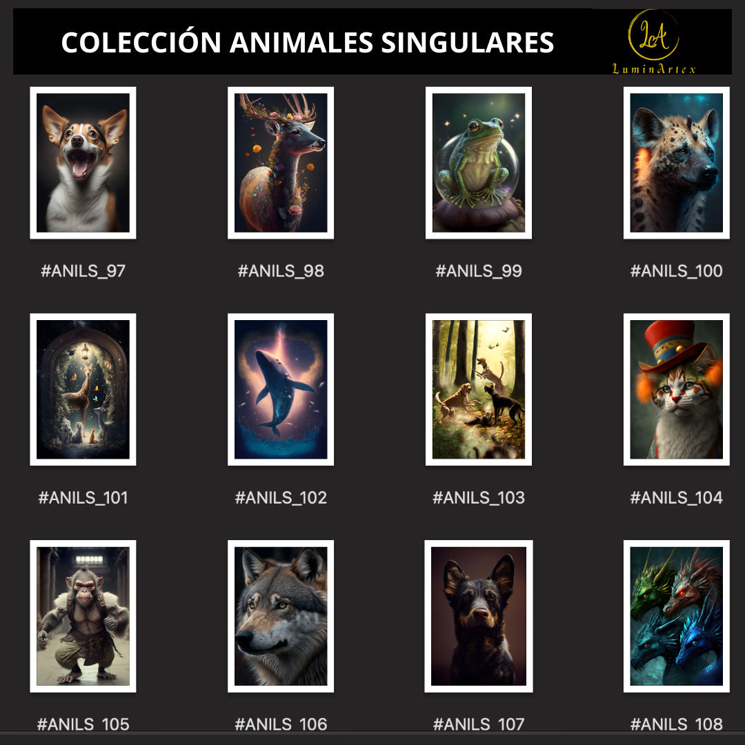 Catálogo Animales Singulares