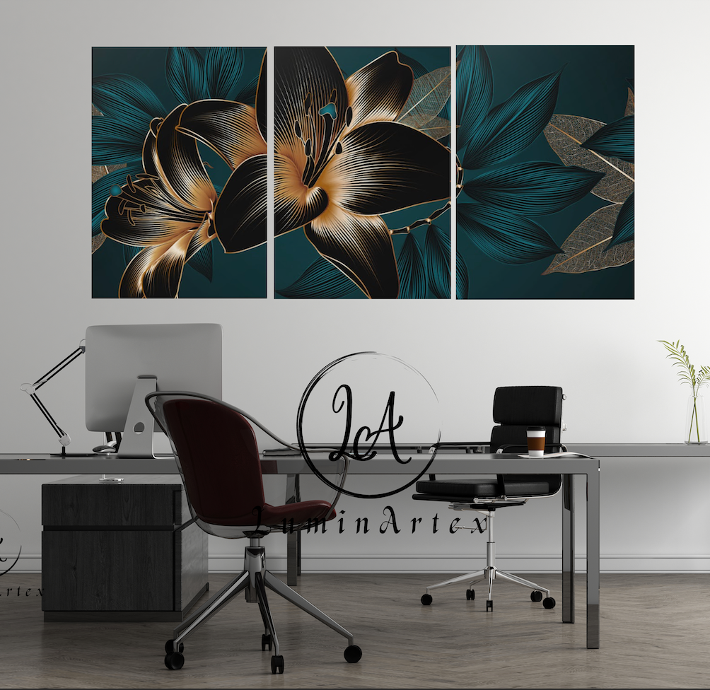 Cuadros X 3 Mockups