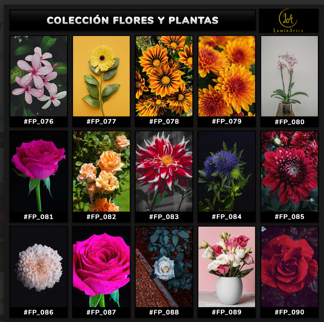 Catálogo Flores y Plantas