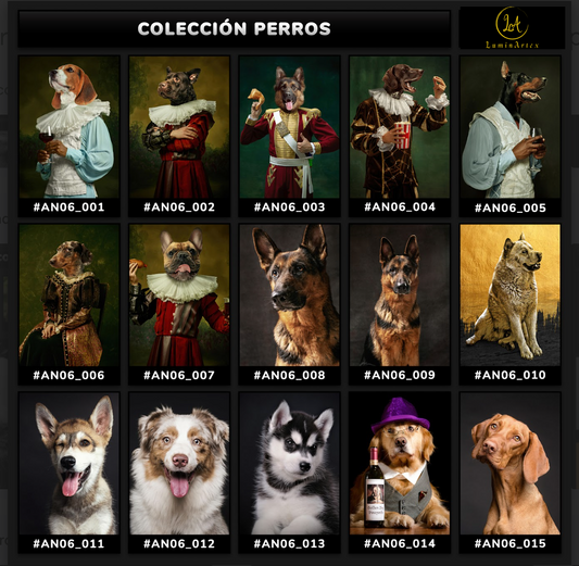 Catálogo Perros