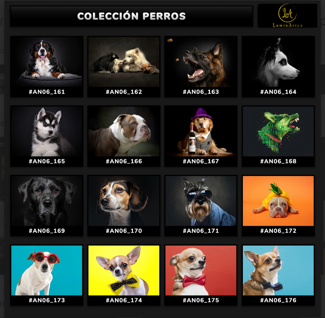 Catálogo Perros