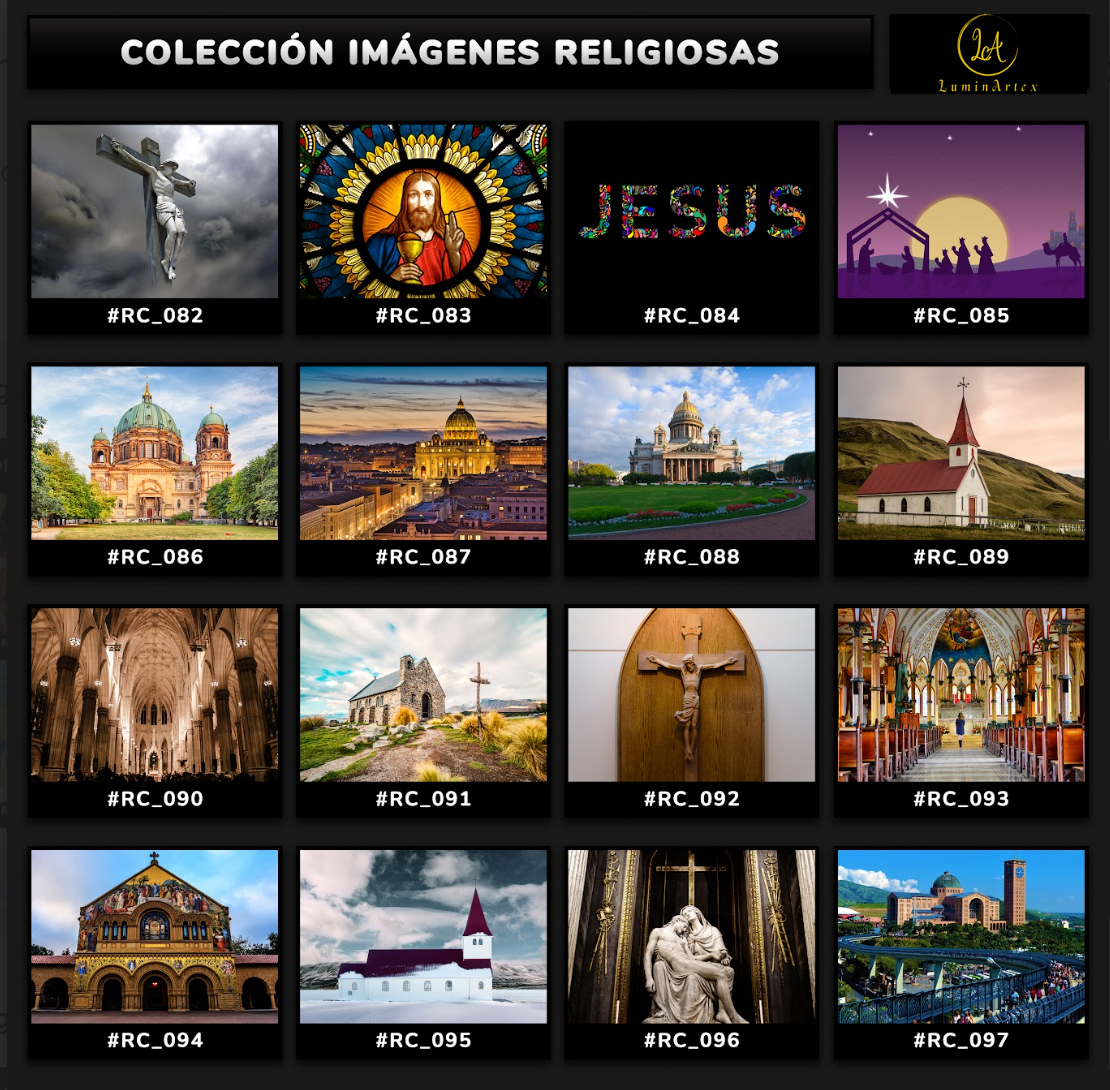 Catálogo Imágenes Religiosas