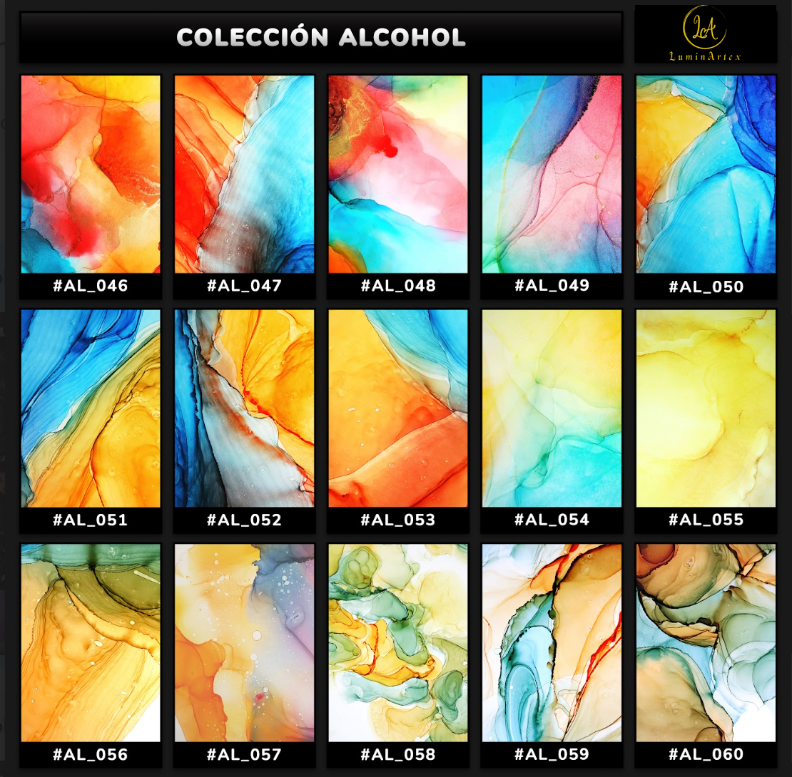 Catálogo Alcohol Ink