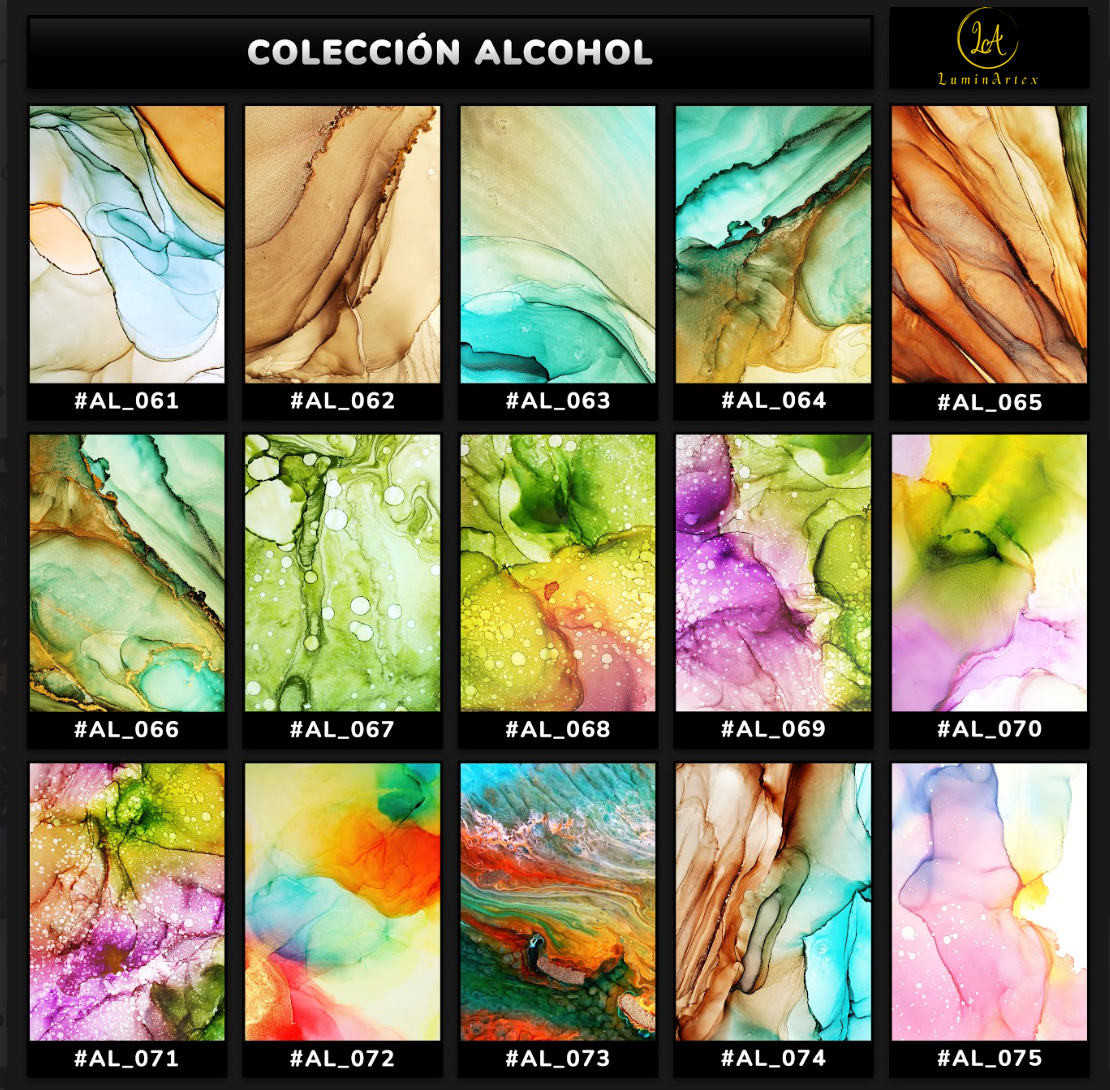 Catálogo Alcohol Ink