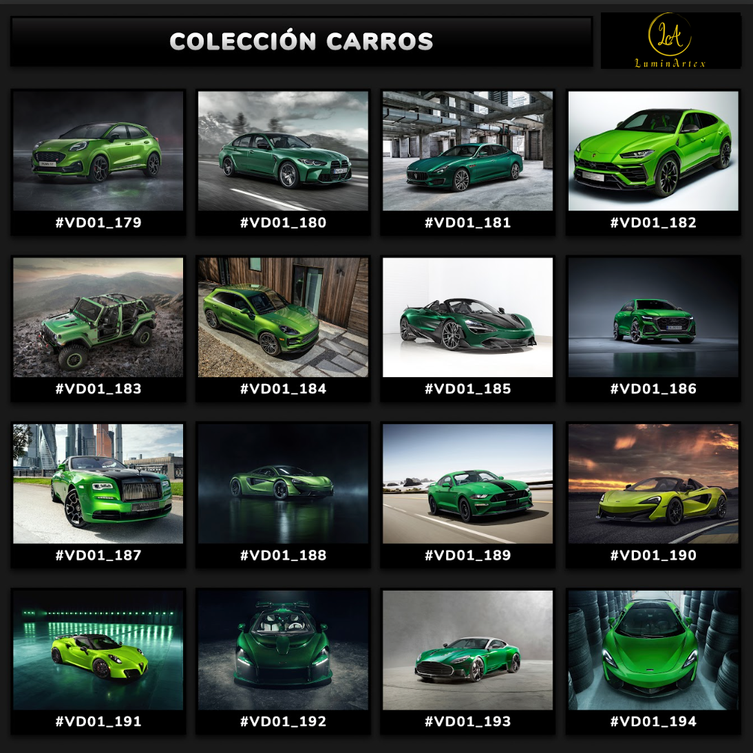 Catálogo Carros