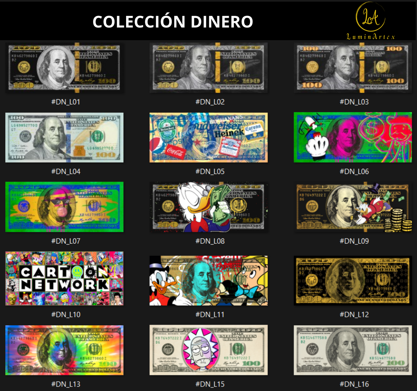 Catálogo Dinero