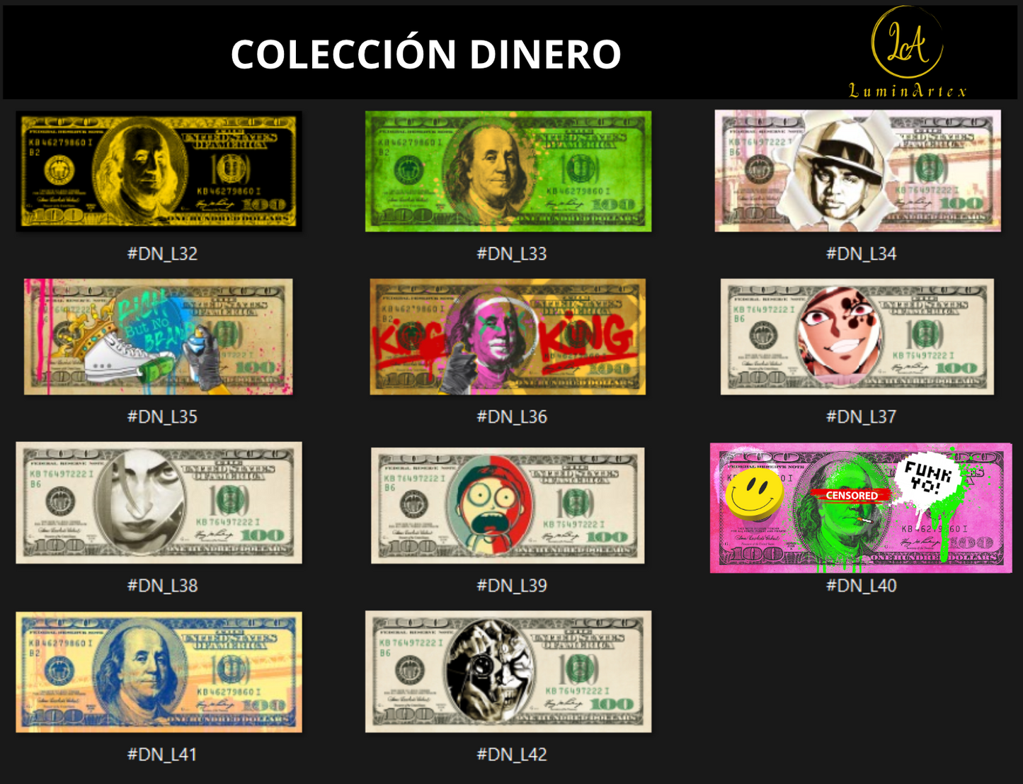 Catálogo Dinero