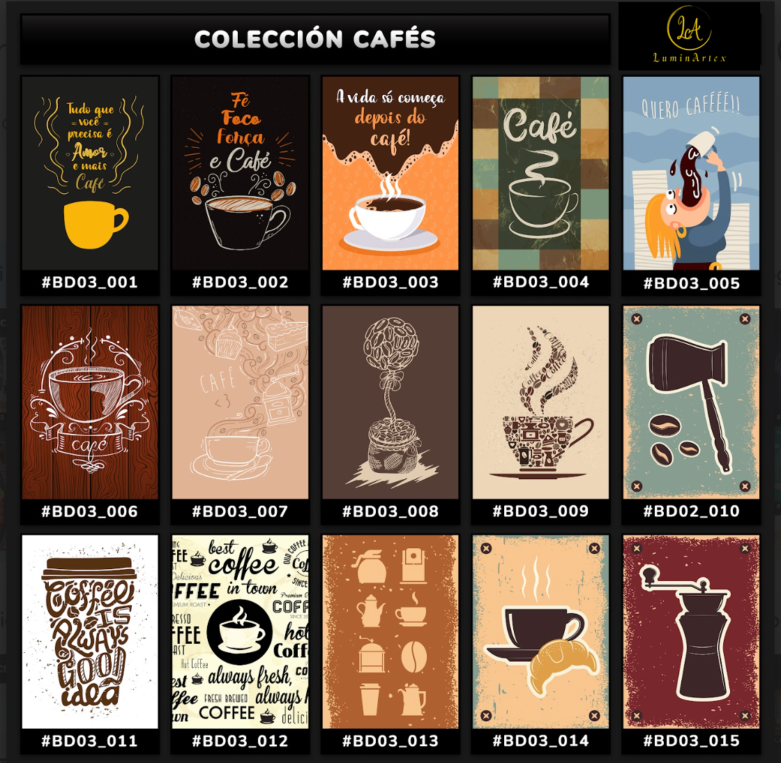 Catálogo Café