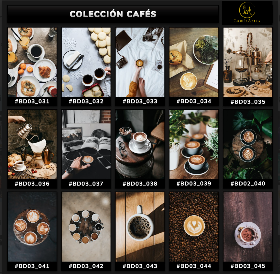 Catálogo Café