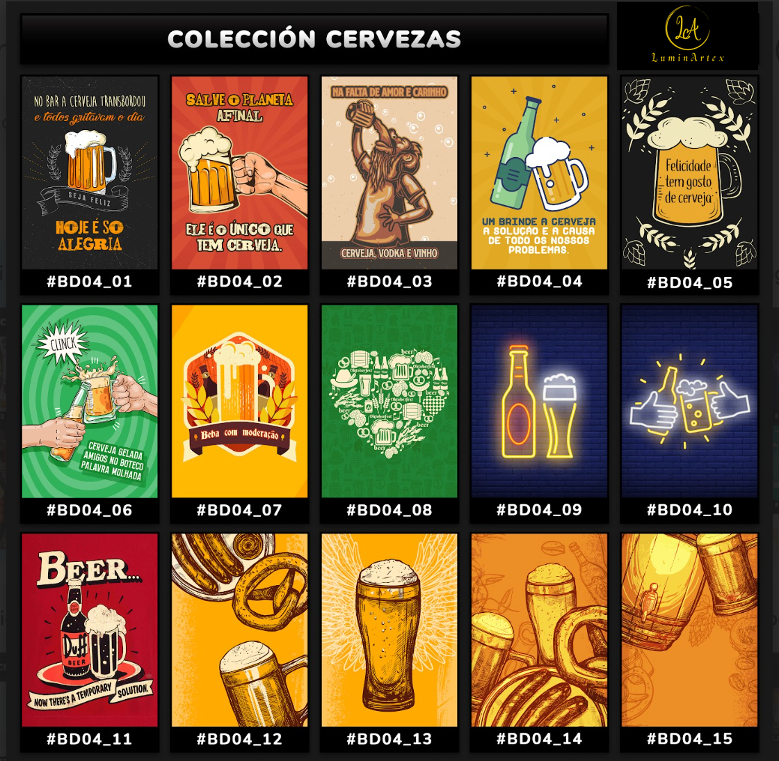 Catálogo Cerveza