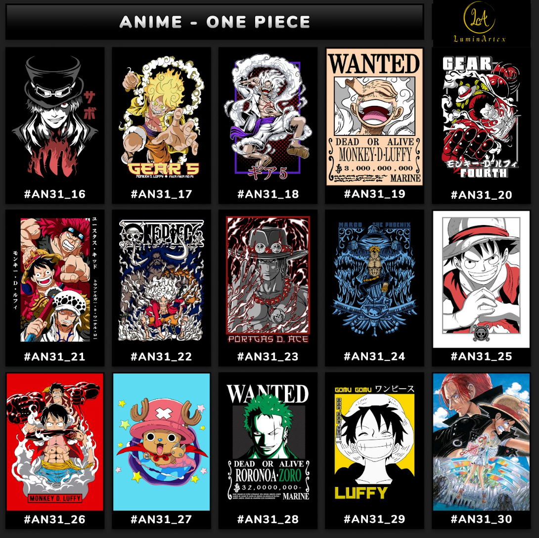 Catálogo One Piece