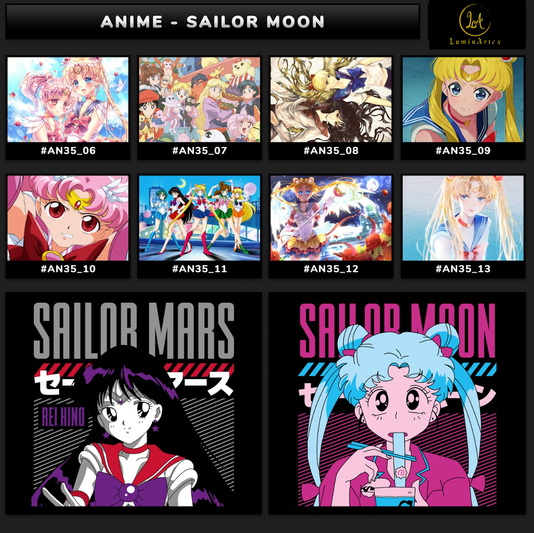 Catálogo Sailor Moon