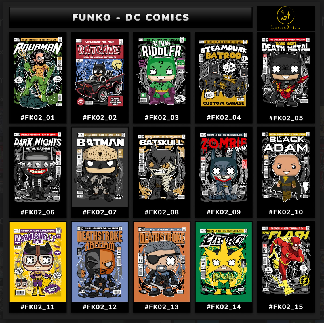 Catálogo DC Comics