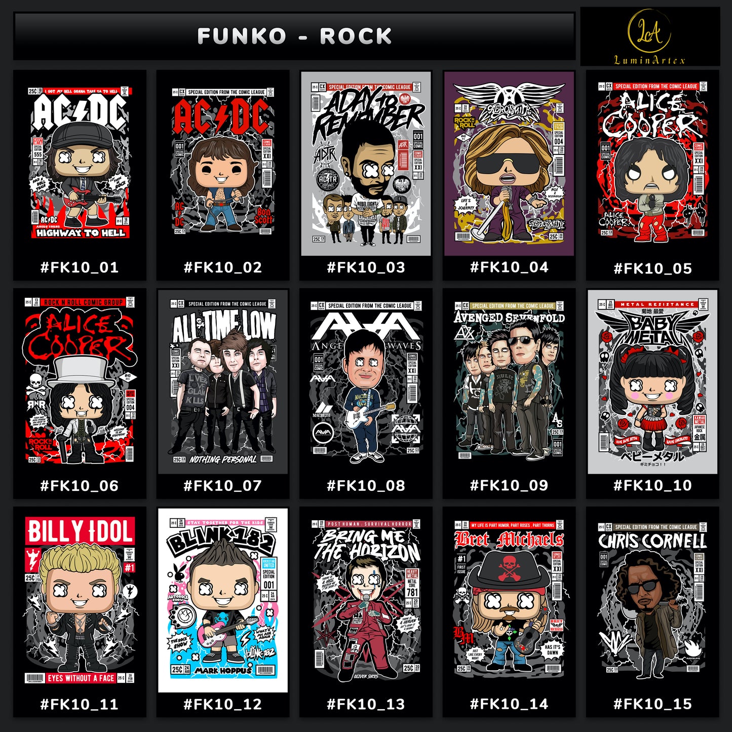 Catálogo Bandas de "Rock"